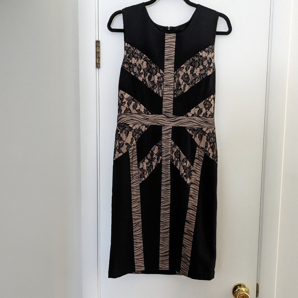 Bcbgmaxaria Black Dress